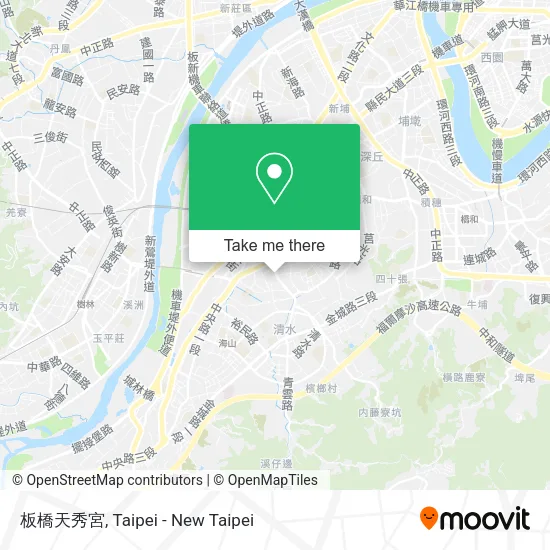 板橋天秀宮 map