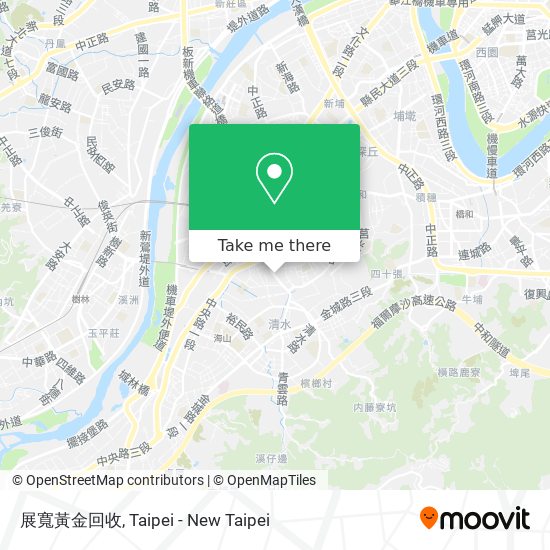 展寬黃金回收 map