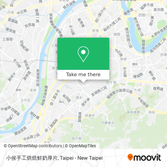 小侯手工烘焙鮮奶厚片 map