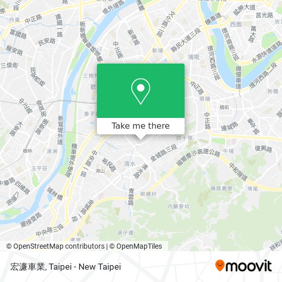 宏濂車業 map