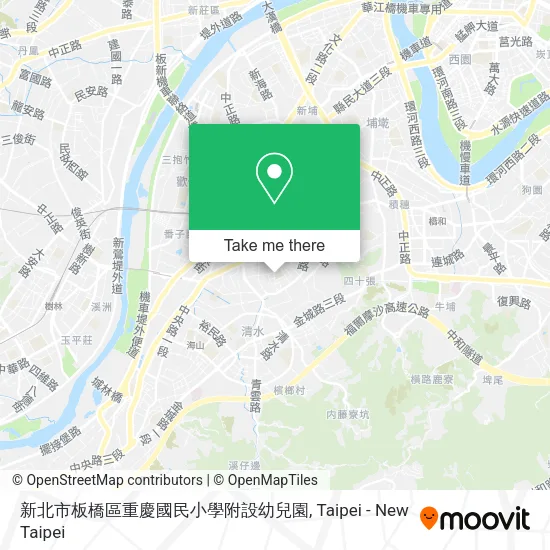 新北市板橋區重慶國民小學附設幼兒園 map