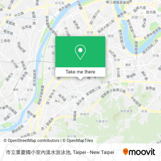 市立重慶國小室內溫水游泳池 map