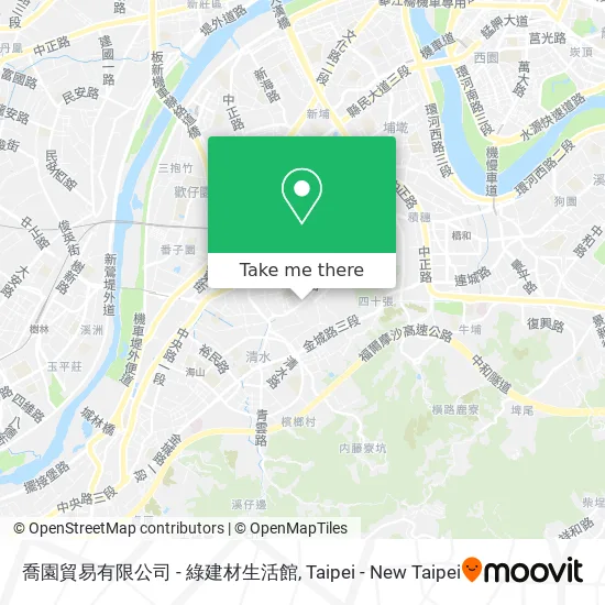 喬園貿易有限公司 - 綠建材生活館 map