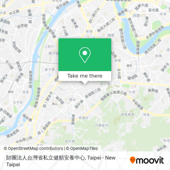 財團法人台灣省私立健順安養中心 map