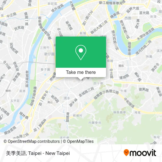 美季美語 map