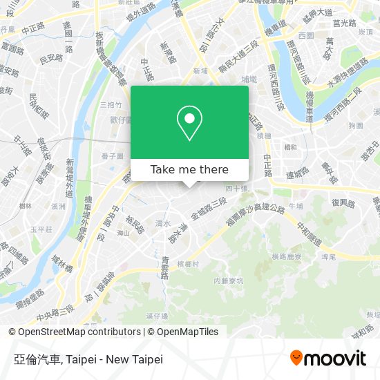 亞倫汽車 map