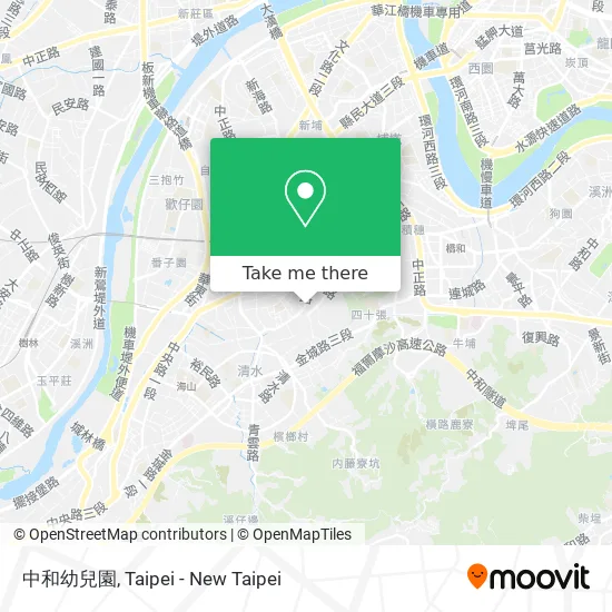 中和幼兒園 map