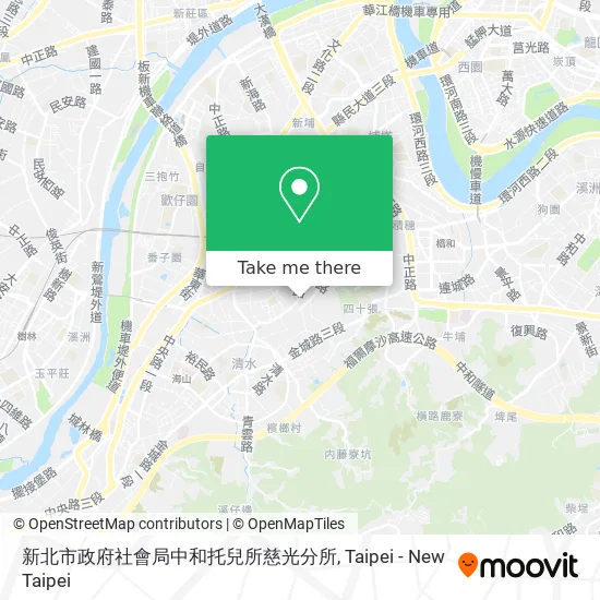 新北市政府社會局中和托兒所慈光分所 map