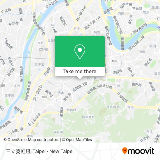 三立霓虹燈 map
