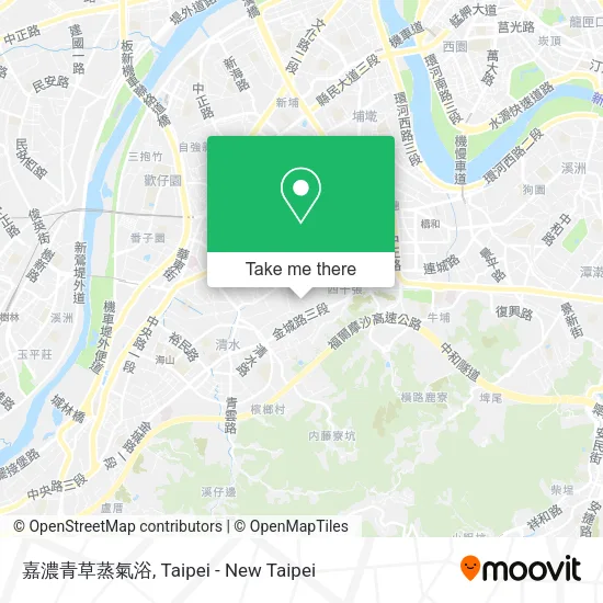 嘉濃青草蒸氣浴地圖
