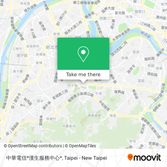 中華電信*漢生服務中心* map