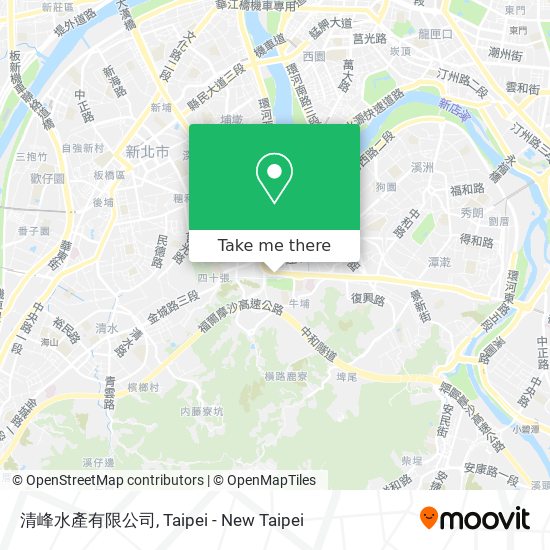 清峰水產有限公司 map