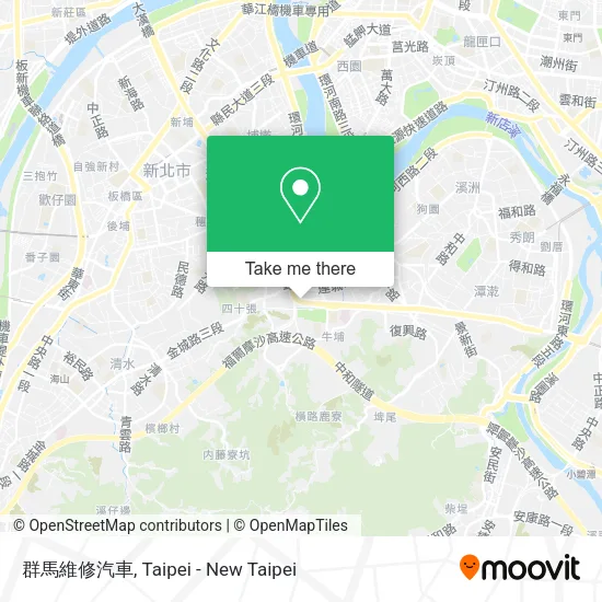 群馬維修汽車 map
