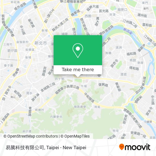 易騰科技有限公司 map