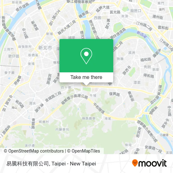 易騰科技有限公司 map