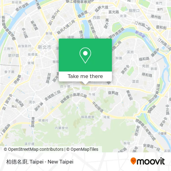 柏德名廚 map