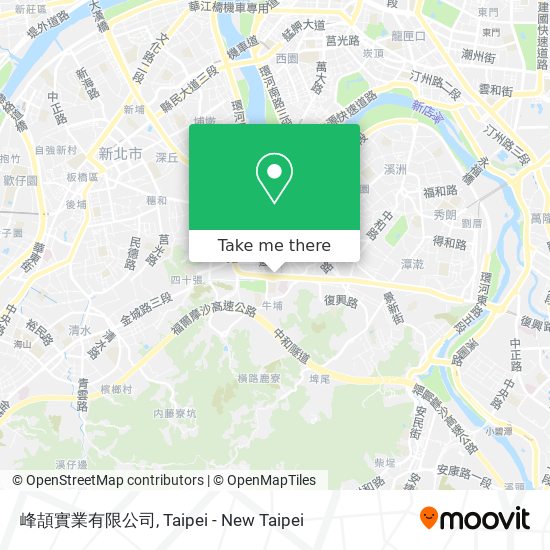 峰頡實業有限公司 map
