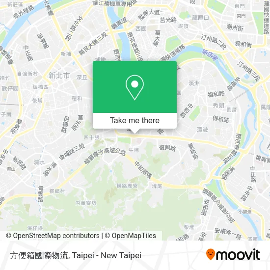 方便箱國際物流 map