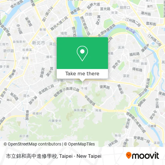 市立錦和高中進修學校 map