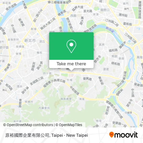 原裕國際企業有限公司地圖
