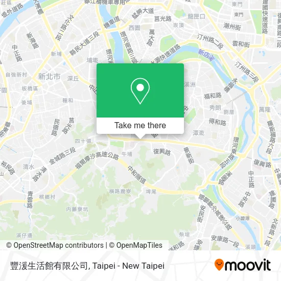豐湲生活館有限公司地圖