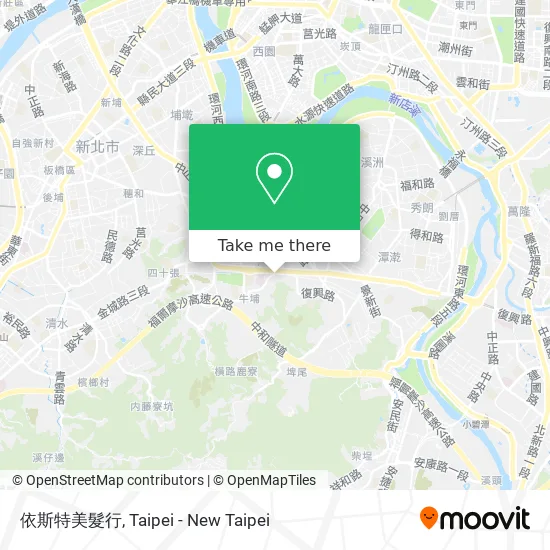 依斯特美髮行 map