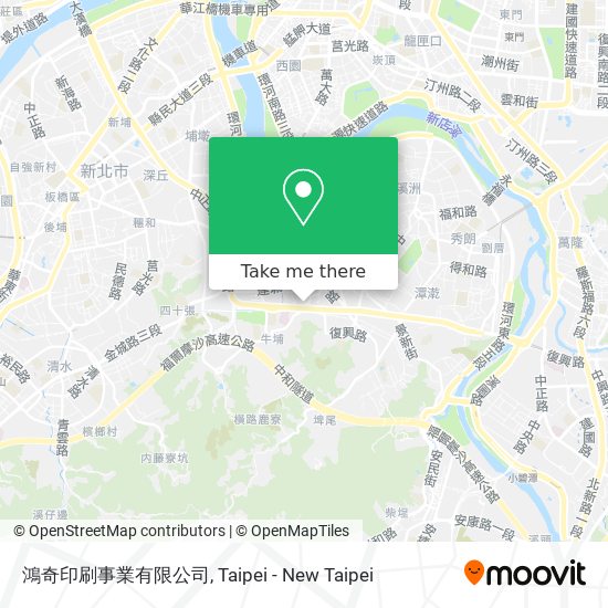 鴻奇印刷事業有限公司 map