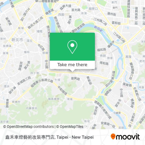 鑫禾車燈藝術改裝專門店 map