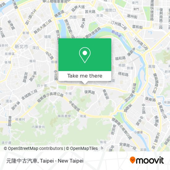 元隆中古汽車 map