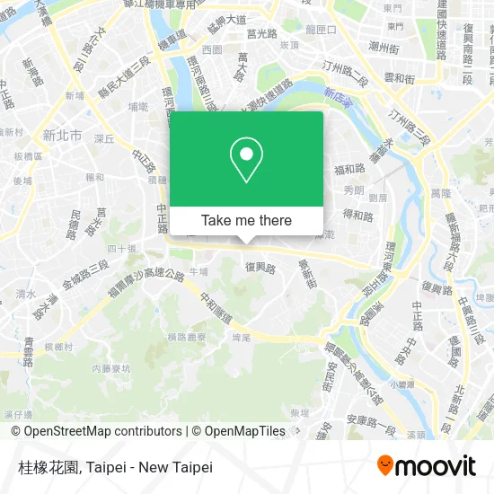 桂橡花園地圖