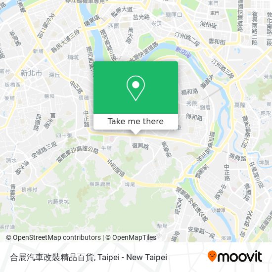 合展汽車改裝精品百貨 map