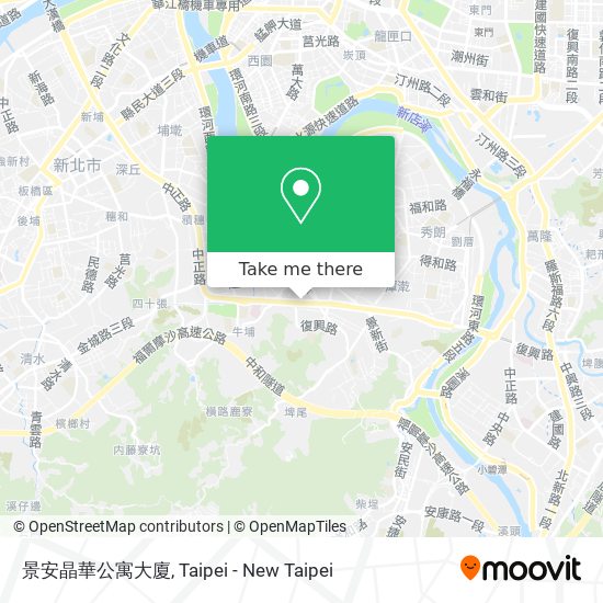 景安晶華公寓大廈 map