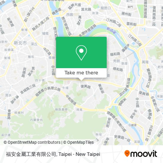 福安金屬工業有限公司 map