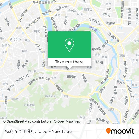 特利五金工具行 map