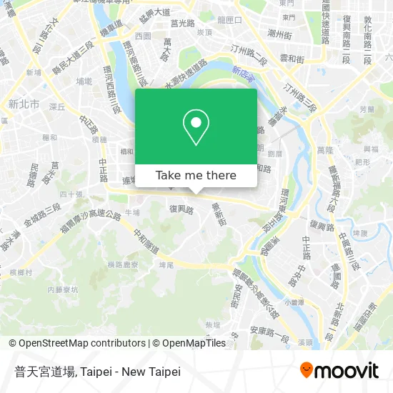普天宮道場地圖