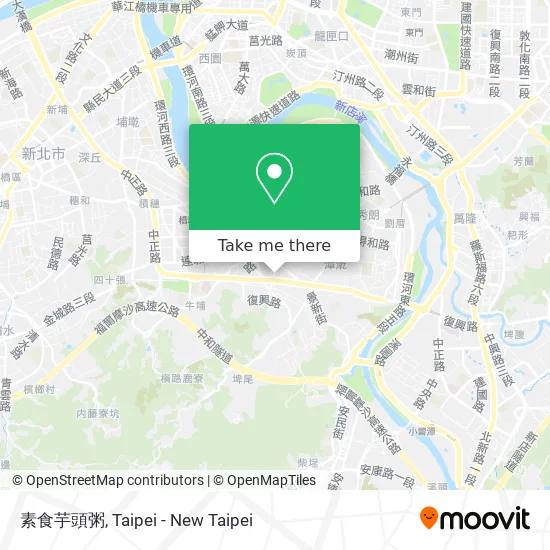 素食芋頭粥地圖