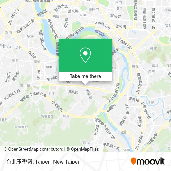 台北玉聖殿地圖