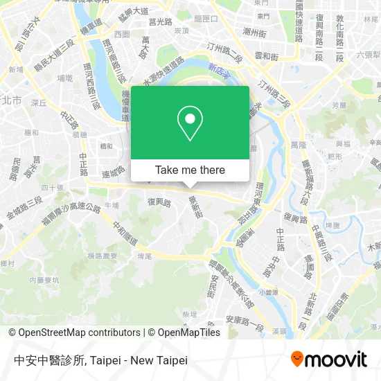 中安中醫診所地圖
