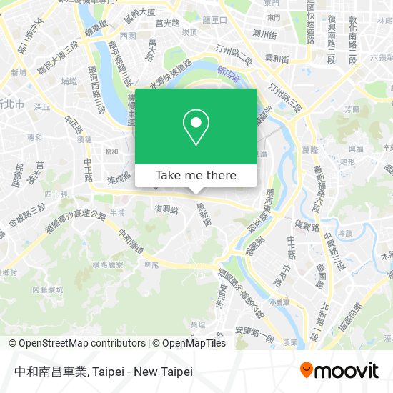 中和南昌車業地圖