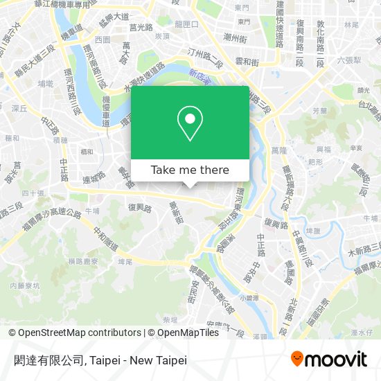 閎達有限公司 map