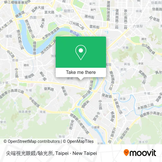 尖端視光眼鏡/驗光所 map