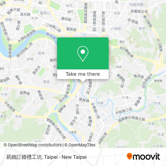 易婚訂婚禮工坊 map