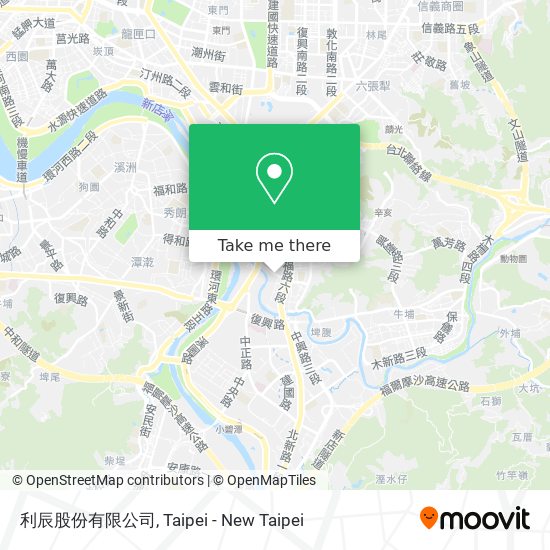 利辰股份有限公司 map