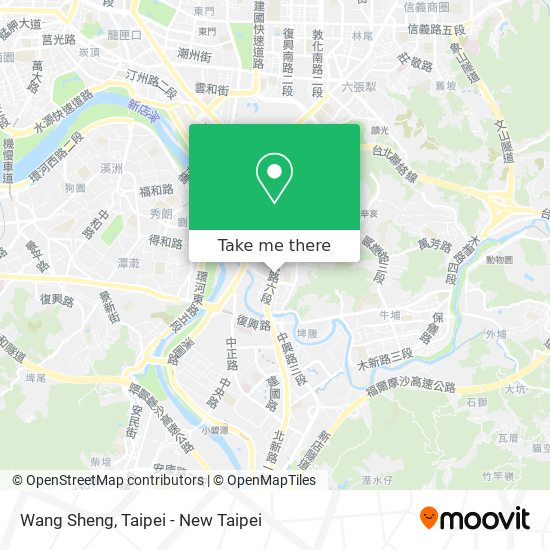 Wang Sheng map