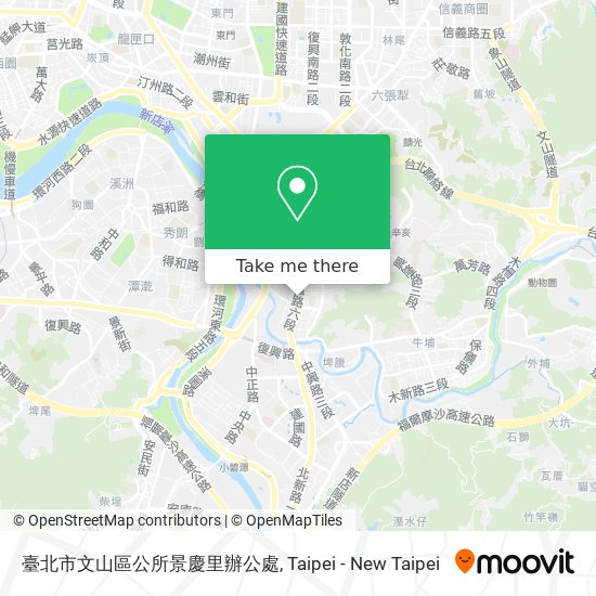 臺北市文山區公所景慶里辦公處 map
