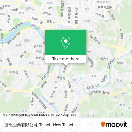 蒼懋企業有限公司 map
