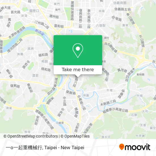一o一起重機械行地圖