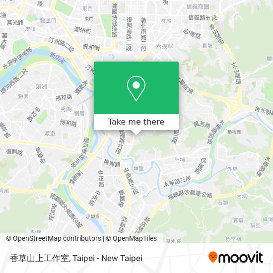 香草山上工作室 map