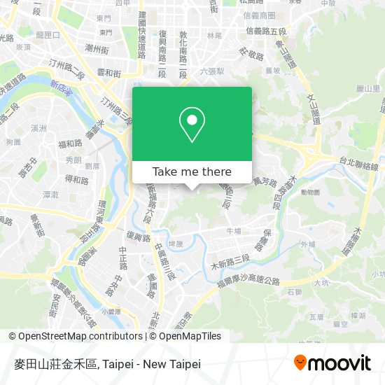 麥田山莊金禾區 map