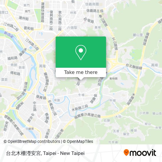 台北木柵瀅安宮 map